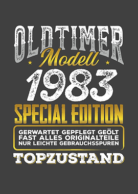 Classic car modell 1983