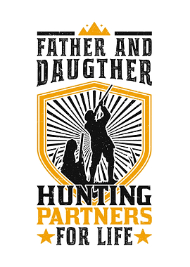 Hunter Father And Daughter