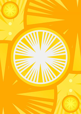 Happy Yellow Orange Glyph