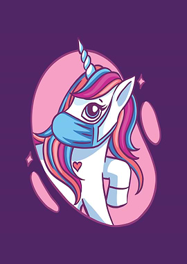 Unicorn cute mask