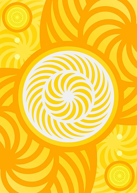 Happy Yellow Orange Glyph