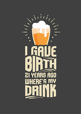 21st Birthday For Moms