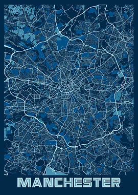 Manchester City Map