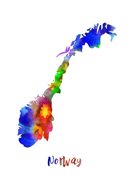 Norway map