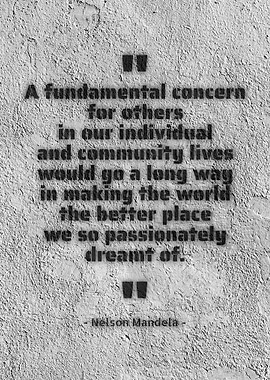 Nelson Mandela Quote Art