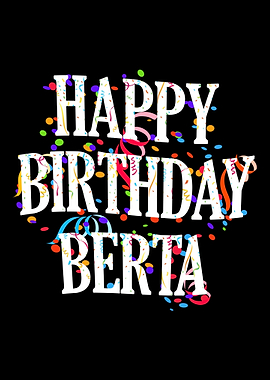 Happy Birthday Berta