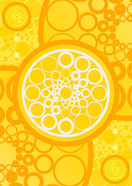 Happy Yellow Orange Glyph