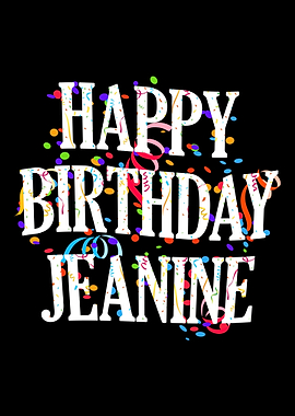 Happy Birthday Jeanine