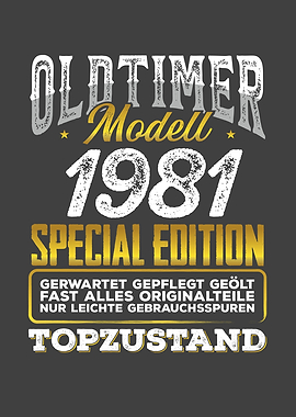 Classic car modell 1981