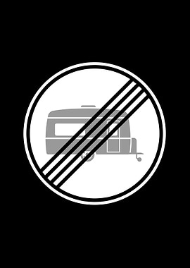 Camping Schild Wohnmobil