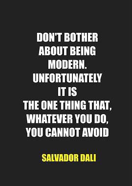 dont bother about being