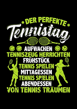Perfekte Tag Tennis