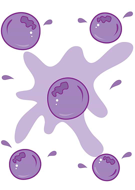 Juicy Blueberry Artwork