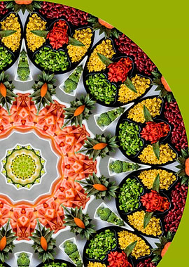 Veggie Mandala IV