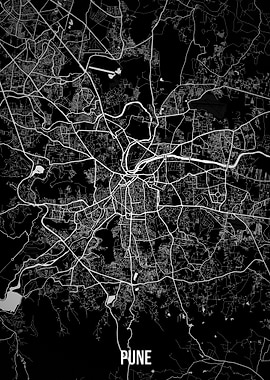 Pune dark map