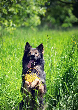 Dog, German Shepherd, pet