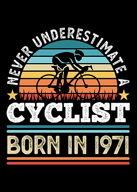 Cyclist born in 1971 50th