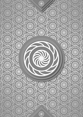 Geometric Rune Pattern Art