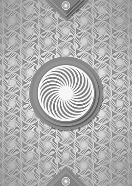 Geometric Sign Pattern Art