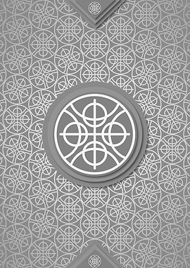 Geometric Glyph Pattern