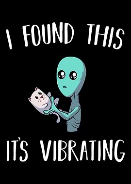 Vibrating Alien Cat Kitten