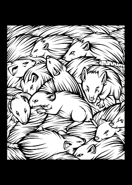 Rat King Nu Goth Rats Gift