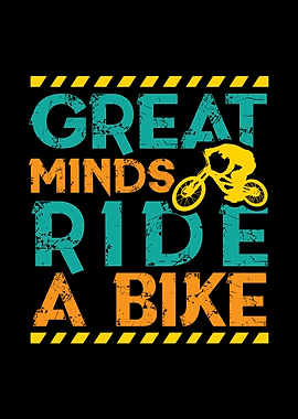 Bicyclist saying cycling b