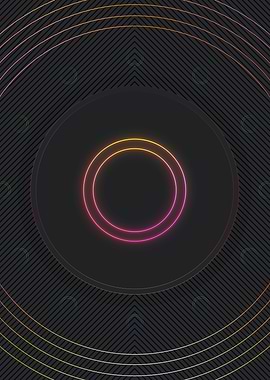 Neon Glyphs Mandalas Runes