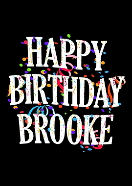 Happy Birthday Brooke