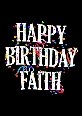 Happy Birthday Faith