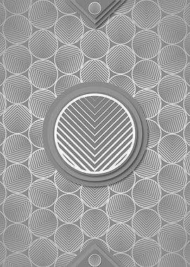 Geometric Sign Pattern Art