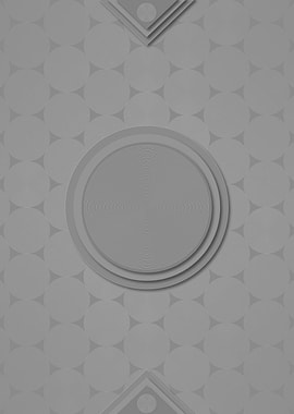 Geometric Sign Pattern Art