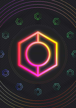 Neon Glyphs Mandalas Runes