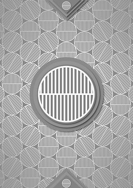 Geometric Rune Pattern Art