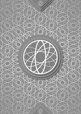 Geometric Rune Pattern Art