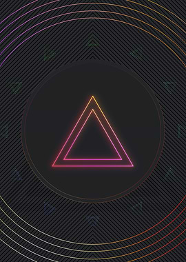 Neon Glyphs Mandalas Runes