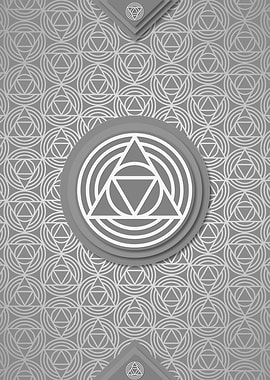 Geometric Glyph Pattern