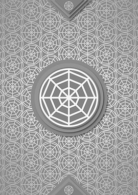 Geometric Glyph Pattern