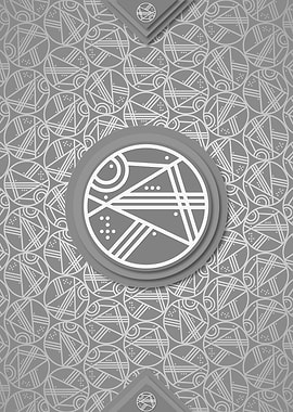 Geometric Glyph Rune Sign