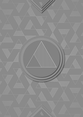 Geometric Glyph Rune Sign