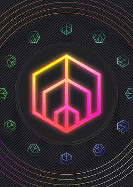 Neon Glyphs Mandalas Runes