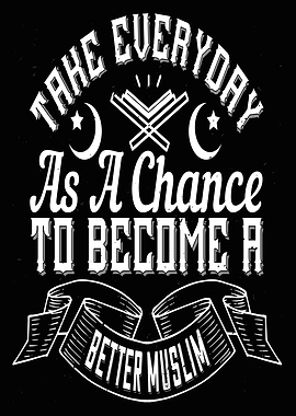 Lettering for Faith Muslim