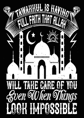Lettering for Faith Muslim