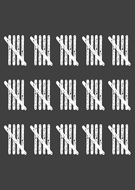 TALLY SHEET 75 Birthday