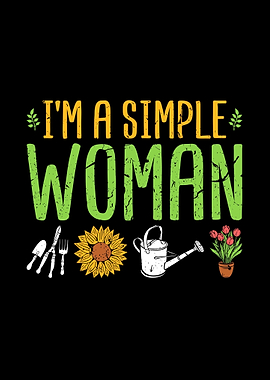Simple Woman Garden Tools