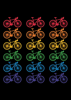 Cycling LGBT Pride Bicycle