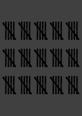 TALLY SHEET 75 Birthday