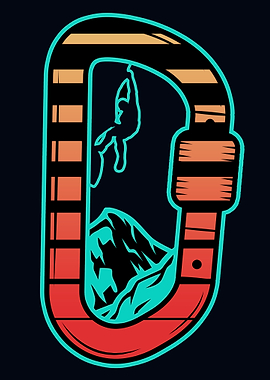 Rock Climbing Vaporwave