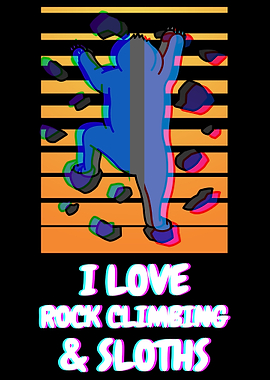 Rock Climbing Sloth