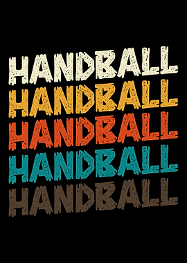 Retro Style Handball